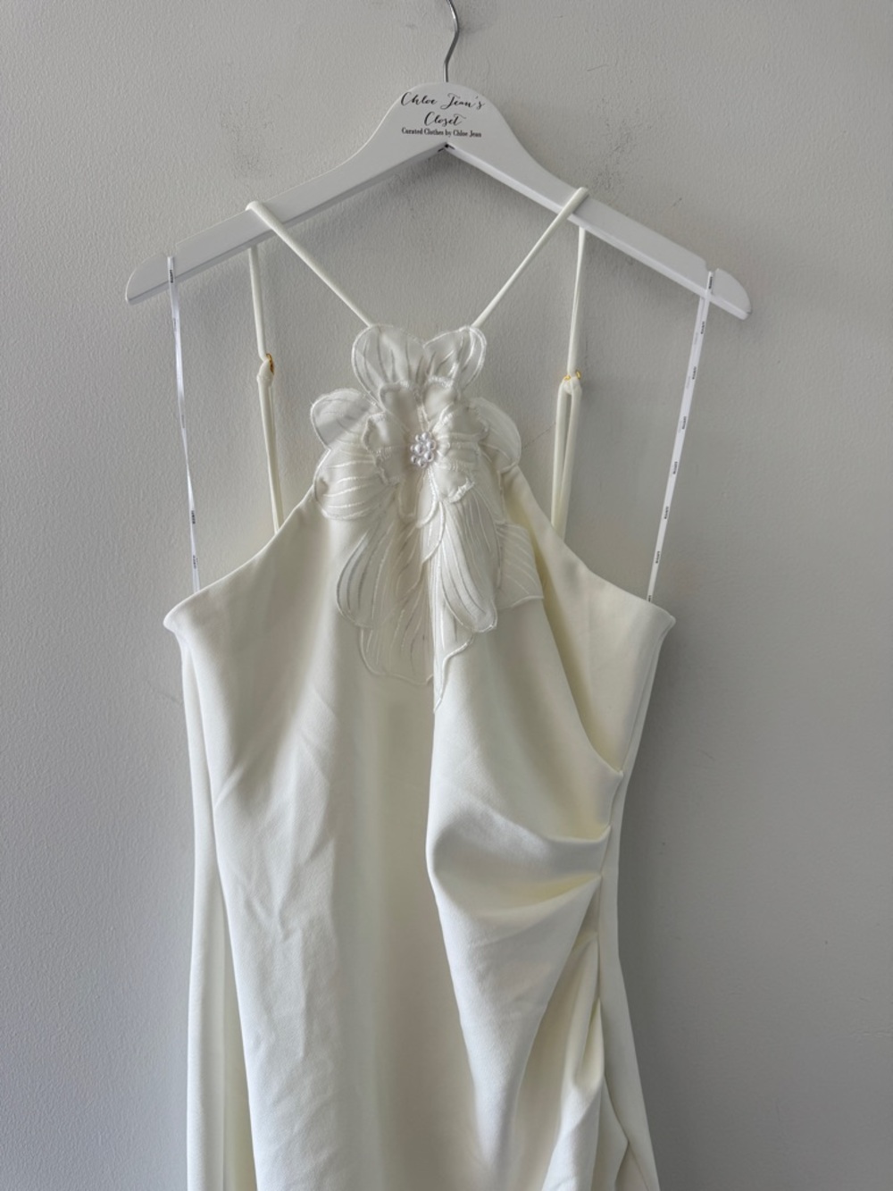 ELLIATT Janelle 3D White Midi Dress XL - Picture 7 of 9